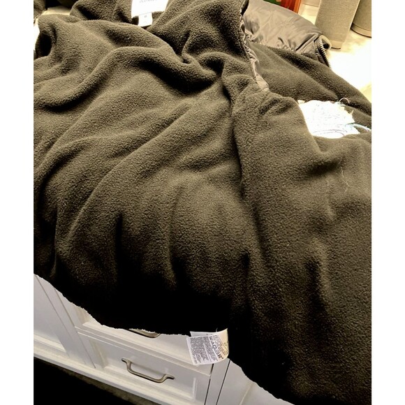 Old Navy Puffer Vest Black with Embroidered Horse Size XS - Picture 5 of 10